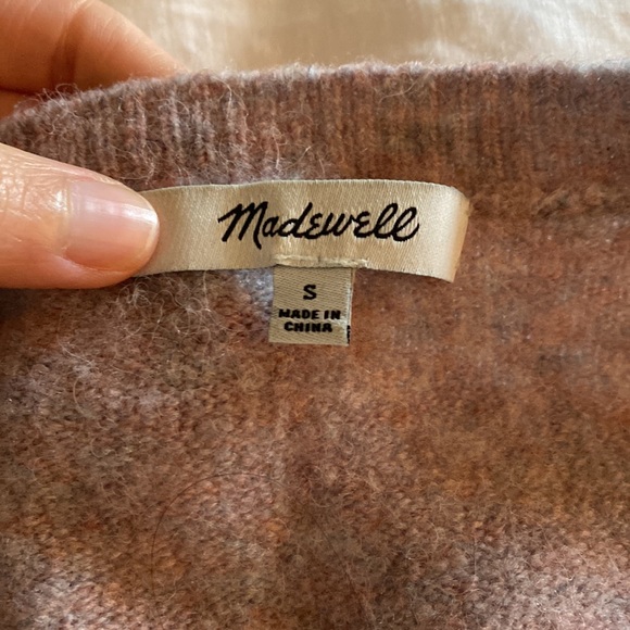 Madewell Faux-Wrap Sweater - Picture 2 of 4